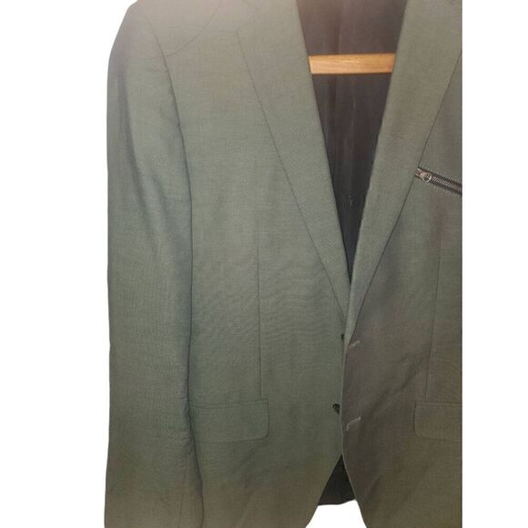 Hugo Boss Men's Green Casual Sport Coat Size 40 Regular (Medium) - Picture 4 of 8